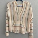 Billabong  Bonfire Hooded Baja Pullover Sweater Size Medium Photo 1