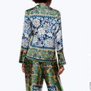 ZARA  FLOWY PRINTED SHIRT and pants size medium Photo 3