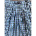 Wild Fable Pleated Plaid Mini Wrap Skirt Buckle Preloved Y2K Fashion SZ S Photo 4