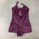 One Piece Eggplant Purple Coquette  Lingerie Photo 6