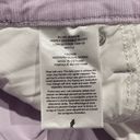 Silver Jeans New  Co High Rise Stretch Corduroy Cutoff Shorts Lavender Size 31 Photo 11