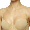 Natori  Pure Luxe Cafe Beige Push-Up Underwired Bra Lace Trim 730080 Women's 32DD Photo 0