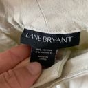 Lane Bryant  Cream Colored Chino Shorts Plus Size 24 Business Casual Curvy Photo 3