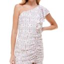 TCEC | One Shoulder Shirred Ruffle Dress | S | CD01844 | Sample Sale Photo 1