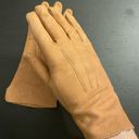 Vintage 1950s/1960s Light Tan Camel Suede Women’s Ladies Gloves Photo 1