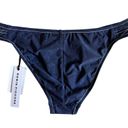 Robin Piccone  Valeria indigo low rise bikini bottoms size Small NEW Photo 9