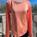 Danskin  Now Women's Long Sleeve size xsmall Performance T-Shirt orange workout Photo 9