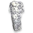 Pure Dkny camouflage silk set dres and jacket vintage size small Gray Photo 2