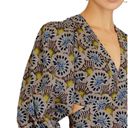 Alexis Orissa Cutout Mini Dress Womens Size Large Yellow V-Neck Puff Sleeve Photo 4