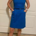 Tommy Hilfiger Royal Blue Belted Dress Photo 0