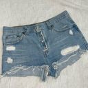 Levi's  Women's 501 Button Up Fly Cut Off Shorts Size 29 Photo 0