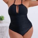 B2prity Women's Slimming One Piece Swimsuits Tummy Control Bathing Suit Halter Swimwear for Photo 2