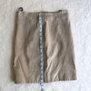 Bardot Women's Beige Genuine Leather High-Rise Mini Pencil Skirt Photo 8