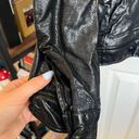 Levi’s Black Faux Leather Jacket Photo 6