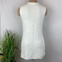 Wilfred  Ivory Sleeveless Knit Tunic Top  S Photo 3