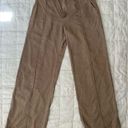 Young Fabulous and Broke  100% Tencel Light Brown Wide Leg Pants - Small Photo 0