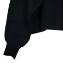 Good American  Womens 3XL Rib Mock Neck Sweater in Black NEW Photo 5