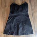 White Fox Strapless Mini Dress Black Size L Photo 0