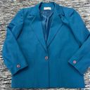 Givenchy  sport blue vintage blazer jacket size 8 Photo 6