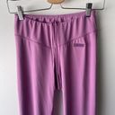 Bo and Tee  Purple Lilac Scrunched Back & Front Workout Athletic Leggings Photo 1