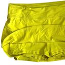 Lululemon  Women’s Pace Rival Mid Rise Pleated Serpentine Yellow Workout Skirt 10 Photo 8