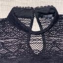 GUESS Black Lace Top Photo 2