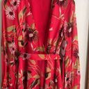 Equipment Andrese Floral Silk Wrap Dress Photo 5