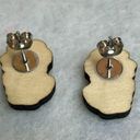 Nintendo Zelda Toon Link Wooden Earrings Photo 2