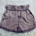 BDG  High-Waist Shorts Urban Outfitters Cora Belted Pink Berry Rose Acid Size 25‎ Photo 0