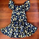 Fame and Partners  Sasha Off the Shoulder Lemon Dress size 10 Photo 3