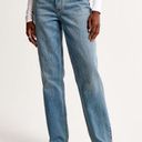 Abercrombie & Fitch  90s Straight Ultra High Rise Jean 28 | 6 R Photo 0