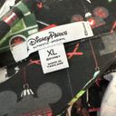 Disney  Pajama Pants Set Size XL XXL Holiday Magic Kingdom Icons Ornaments Black Photo 6