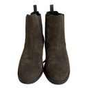 Krass&co Thursday Boot  Dark Olive Suede Womens Duchess Chelsea Ankle Boots 6.5 Photo 1