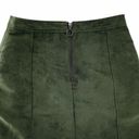 Old Navy  Dark Green Faux Suede Utility Skirt 2 Photo 2