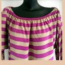 BCBGMAXAZRIA  Striped Cropped Top Size S Photo 1