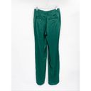 ANINE BING  Emerald Green Classic Straight Leg Silk Pants Size 38 NWT Photo 4