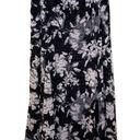 Jones New York  Floral Top and Skirt Set Black Size Large XL Photo 6