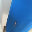 Laundry by Shelli Segal  gorgeous blue dress with double  buckle detail size 2 Photo 3