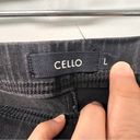 Cello  High Rise Pull On Super Flare Jeans leggings  - Black Large Photo 3