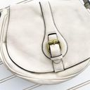 Merona Crossbody cream Buckle Flap Satchel Bag Photo 1