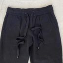 n:philanthropy  Black Metallic Glittery Short Sleeve Bodysuit Joggers Set Size S Photo 5