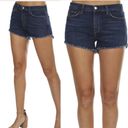 L'Agence L’Agence Zoe Perfect Fit Relaxed Denim Jean Shorts: Authentique Blue Photo 8