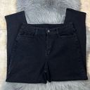 Arizona Jeans EUC Arizona Jean Co. Highest Rise Curvy Mom Jeans in Black Denim sz 13 Photo 0