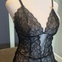 DKNY  Shapewear Teddy Romper Lace Black Adjustable Straps Size L NWT Photo 1