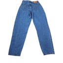 Levi’s Premium High Loose Taper Mom Jeans 28 x 31 Medium Wash Blue High Rise Photo 2