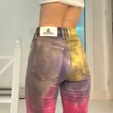 Jordache Cosmic Dye Vintage Crop Jeans Photo 1