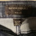 Banana Republic  High Rise Wide Leg Jeans Women Sz 31/12P  InSeam 30 Stretch Photo 5