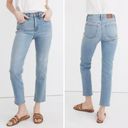 Madewell NEW  Supersoft Stovepipe Jeans in Plattwood, 27 Photo 1