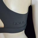 SoulCycle Soul Tied in Knots Dark Green Sports Bra (S) Photo 5