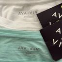 Ava & Viv  Women’s T-Shirt Set Fight For Love White Rainbow Tee Green Tee Size 4X Photo 5